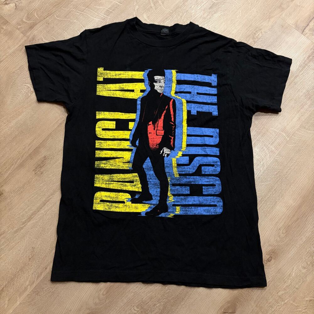 Panic At The Disco 2016 Summer Tour T-Shirt Men's Medium Black Concert Band Tee